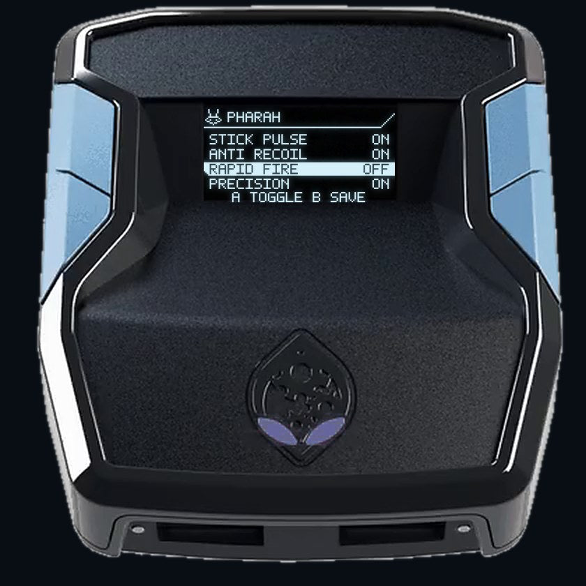 MEKA OLED menu on a Cronus Zen