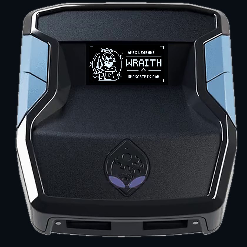WRAITH boot animation on a Cronus Zen