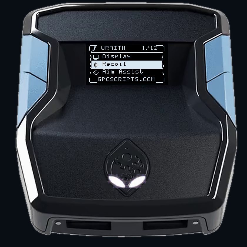 WRAITH OLED menu on a Cronus Zen
